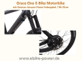 Bild 5 von Grace One E-Bike 45cm sw Federgabel gebraucht, NEU: Motor, Controller, Display, Akku 998Wh,LED-Licht