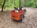 Bild 4 von Lastenrad Babboe Dog-E Elektrisch - Bakfiets braun - Lastenrad für Hunde  / (Option) inkl. Regenverdeck samt Gestänge