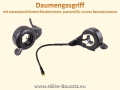 Bild 2 von Daumengasgriff / Daumengas mit wassergeschütztem Higo  Stecker, passsend für  Masterkabel