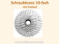 Schraubkranz 10-fach / Ritzel Zahnkranz Block  11-32
