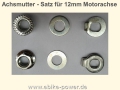 Bild 1 von Zubehör für Motorachse  E-Bike / Pedelec / Elektrofahrrad - 12mm oder  14mm  / (Option) Paar 12 mm Achsmuttern ohne Scheiben