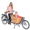 Lastenfahrrad - Babboe Mini  - das Lastenrad  für Kindertransport - Kindertaxi