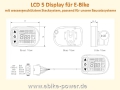 Bild 2 von KT LCD 5 Display mit wassergeschütztem Stecker (LCD5 Kunteng)