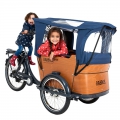 Bild 4 von Lastenrad Babboe Curve E - das elegante Lastenfahrrad mit drei Rädern für 1-4 Kinder  / Farbe: Holz