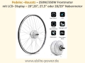 Bild 3 von Komplett-Pedelec-Bausatz 36V 250W/350W Vorderrad,Lishui-System m. LCD-Display + 36V 13Ah Akku + LG  / (Option 1:) 28