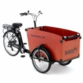 Lastenrad Babboe Big-E / Das robuste elektrische Lastenfahrrad 500Wh Akku mit Regenverdeck